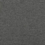 Cadre de lit Tissu gris foncé (100 % polyester), contreplaqué, bois composite