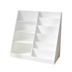 Étagère pour Livres et Jouets Homy Casa pour Enfants avec Étagères Ouvertes, Blanche