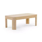 Table Basse Rectangulaire Moderne à Bords Arrondis (1020mm x 510mm)