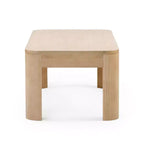 Table Basse Rectangulaire Moderne à Bords Arrondis (1020mm x 510mm)