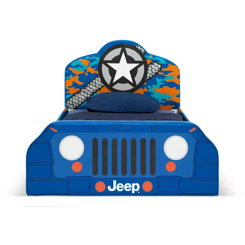 Lit Capitaine Rembourré Jeep Delta Children