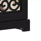 Garde-manger de cuisine 4 portes Galano avec étagères réglables, 80 cm (L) x 40 cm (P) x 162 cm (H)