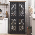Galano 4-Door Kitchen Pantry with Adjustable Shelves, 31.4 W x 15.7 D x 63.6 H