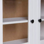 vidaXL Vitrine meuble de rangement en bois pin massif Gamme Panama