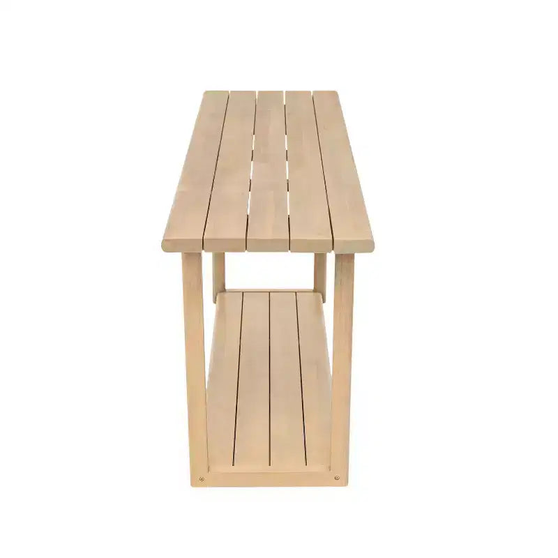 GDFStudio Sylas Console rectangulaire moderne 60 en bois d'acacia