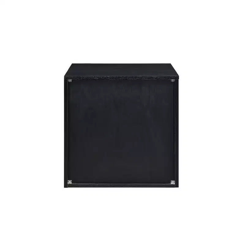 Table Royal Hampton avec 2 tiroirs de rangement et garnitures complexes, noire