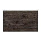 Table de salle à manger Royal Hampton en bois avec plateau rectangulaire et pieds tournés, gris
