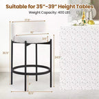 Lot de 4 tabourets de bar Costway en tissu bouclette avec dossier incurvé, cadre en métal et repose-pieds confortable