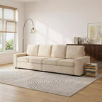 Canapé modulable en U/L avec housse amovible, canapé convertible moderne et profond, canapé-lit nuage confortable pour salon et bureau
