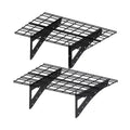 Clihome 23.6*35.4 Inch Wall Mounted Wall ShelfHeavy-Duty Metal Multi Functional Storage
