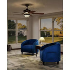 Fauteuil d'appoint en velours, fauteuil club confortable avec accoudoirs, fauteuil crapaud rembourré et moelleux pour salon, chambre, bureau, salle d'attente