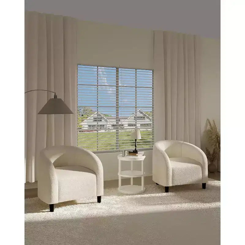 Fauteuil d'appoint en velours, fauteuil club confortable avec accoudoirs, fauteuil crapaud rembourré et moelleux pour salon, chambre, bureau, salle d'attente
