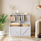 Étagère à Livres et Rangement de Jouets pour Enfants, Organisateur de Rangement de Jouets pour Enfants, Armoire de Rangement de Jouets avec Étagère à Jouets, Organisateur de Jouets et Bacs de Rangement pour Tout-Petits