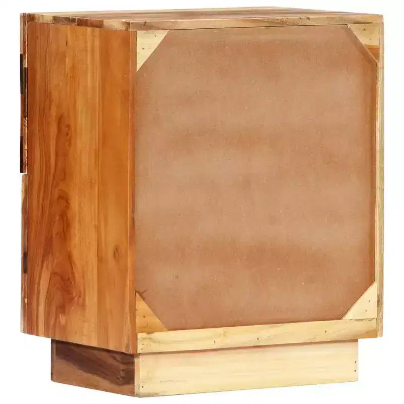 vidaXL Table de chevet 40x30x50 cm Bois de récupération massif