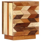 vidaXL Table de chevet 40x30x50 cm Bois de récupération massif