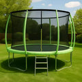 Trampoline d'extérieur 3,66 m avec filet de sécurité – Capacité de 200 kg Certifié ASTM F2225-15 Filet anti-écart Résistant à la rouille pour enfants et adultes