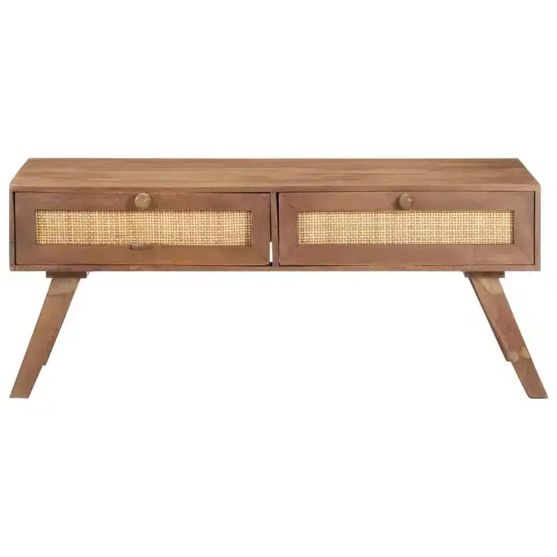 vidaXL Table basse 100x60x40 cm Bois de manguier massif