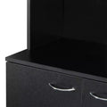 70.87 Freestanding Kitchen Pantry Cabinet With 6 Doors, Drawer, Open Shelves Versatile Buffet Cabinet, Craft Storage Cabinet
