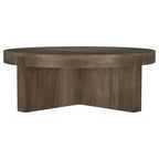 Coaster, Table basse ronde Kinkaid en manguier massif