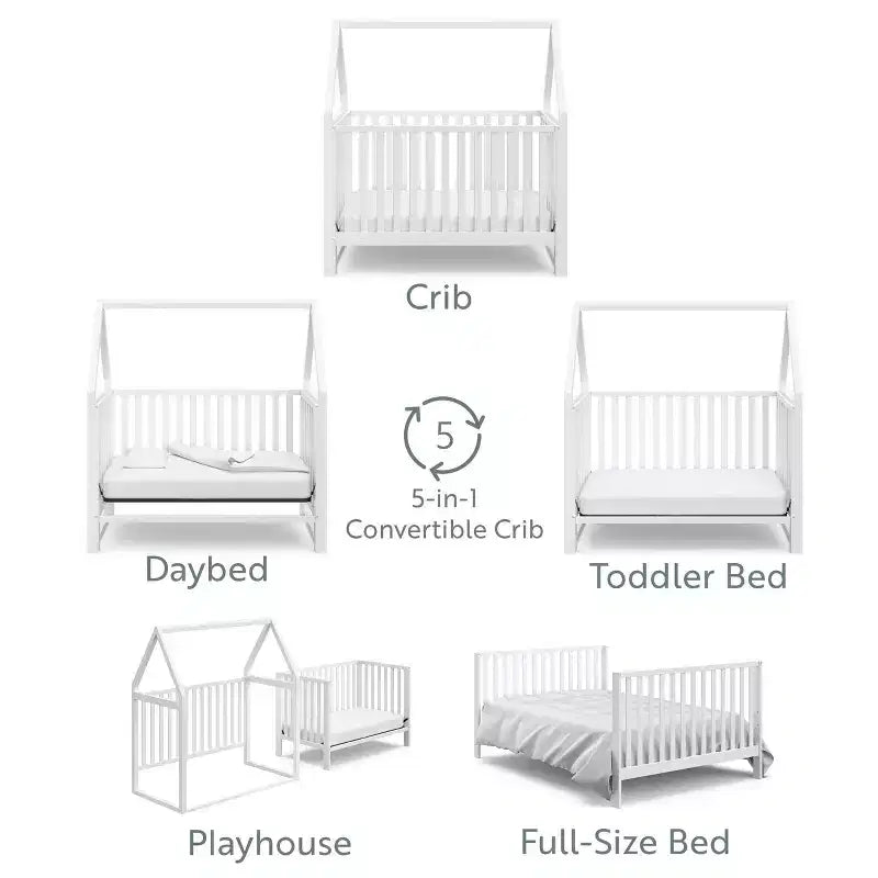 Lit de bébé convertible 6-en-1 Orchard de Storkcraft