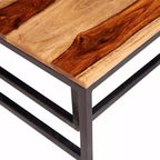 vidaXL Tables gigognes, 2 pièces, Table basse/d'appoint, Bois de Sesham massif