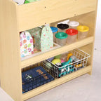 Table d'activités pour enfants avec 2 chaises, bureau artisanal en bois avec étagères de rangement, tables d'activités pour enfants de 2 à 10 ans, table à dessin