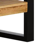 vidaXL Console Table 51.1x11.8x29.9 Bois de manguier massif