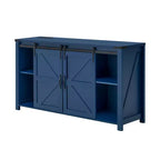 Buffet de ferme 55" avec portes coulissantes, Meuble de rangement pour Salle à manger, Cuisine ou Salon-Panipeachy