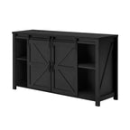 Buffet de ferme 55" avec portes coulissantes, Meuble de rangement pour Salle à manger, Cuisine ou Salon-Panipeachy