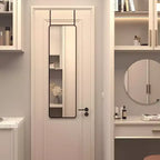 TUYOHW Rectangle Full Length Mirror,47x14'' Wall-Mounted Shatterproof Mirror with Aluminum Frame,Door Mirror Suitable for Modern Home Decor