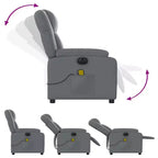 vidaXL Fauteuil inclinable de massage électrique