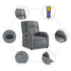 vidaXL Fauteuil inclinable de massage électrique