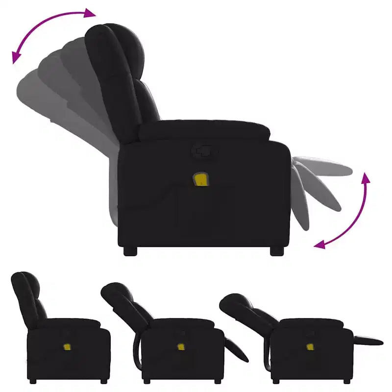 vidaXL Fauteuil inclinable de massage électrique