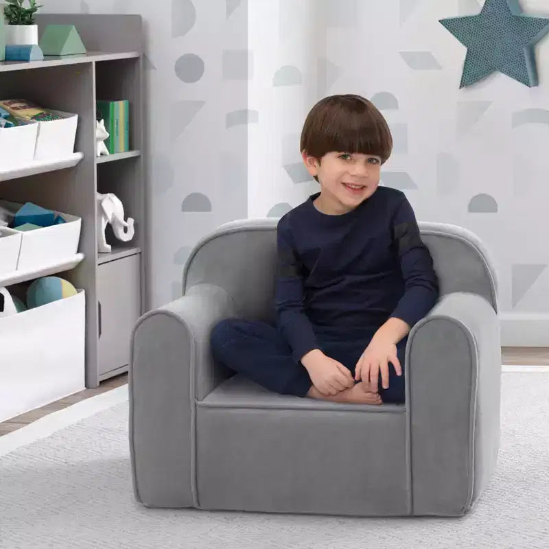 Fauteuil en mousse brodé Delta Children Cozee Kids