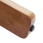 Table basse ovale en bois Foxford de Kate and Laurel, 38x24x18, naturel