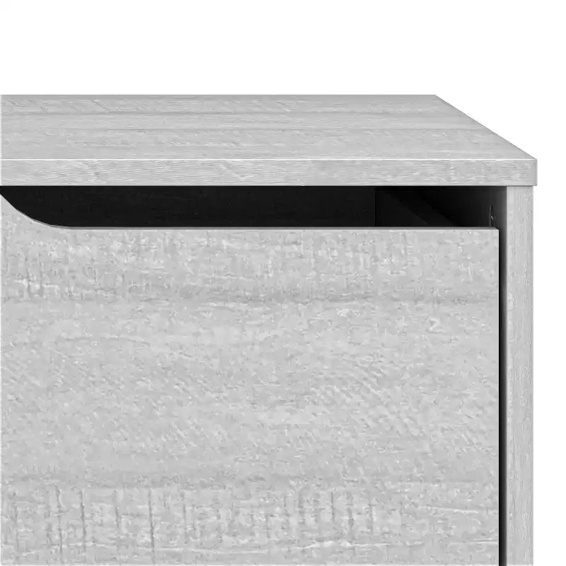 Commode 5 tiroirs Galano avec glissières métalliques 30,7 L 15,6 P 46,4 H