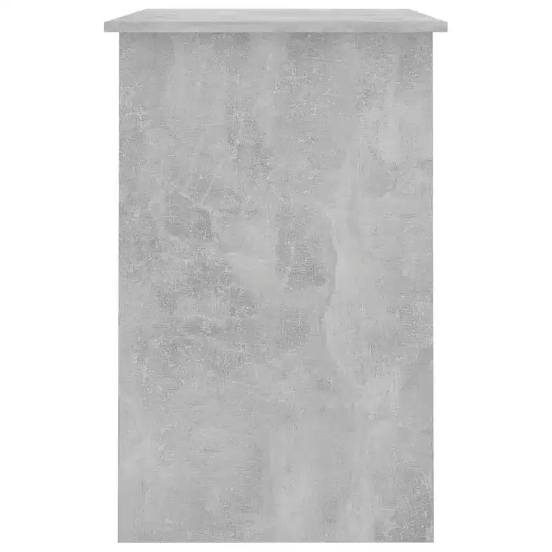 vidaXL Bureau Gris Sonoma Bois d'ingénierie Taille standard de bureau Bureau