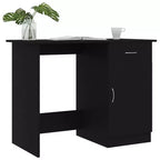vidaXL Bureau Gris Sonoma Bois d'ingénierie Taille standard de bureau Bureau