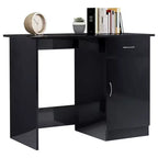 vidaXL Bureau Gris Sonoma Bois d'ingénierie Taille standard de bureau Bureau