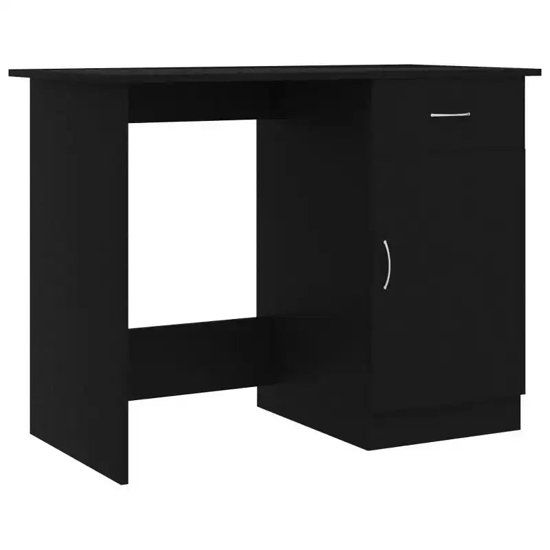 vidaXL Bureau Gris Sonoma Bois d'ingénierie Taille standard de bureau Bureau