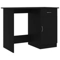 vidaXL Bureau Gris Sonoma Bois d'ingénierie Taille standard de bureau Bureau