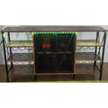 Metal & Board Wine Cabinet No Additional Accessories