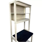 Étagère à boulanger à 5 niveaux en bois avec support à micro-ondesÉtagère de rangement autoportante pour cuisine, salle à manger ou bureau