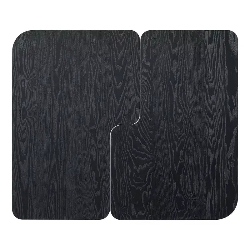 TUYOHW 35 Tables Basses Gigognes pour Salon, Lot de 2, Table Basse d'Appoint de Style Ferme, Table de Thé Multifonctionnelle, Capacité de 11,3 kg