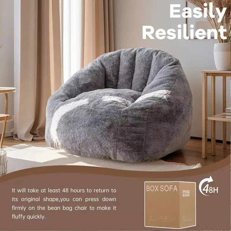 Pouf Okak avec accoudoirs, Fauteuil de sol avec mousse à mémoire de forme, Canapé de jeu pour adultes pour chambre à coucher, salon