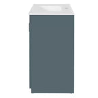 Meuble-lavabo de salle de bain de 36 po avec évier, meuble bas de salle de bain avec tiroirs et portes à fermeture amortie, meuble-lavabo simple en bois