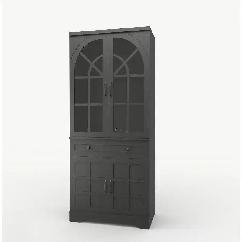 72 Height Tall Freestanding Farmhouse Kitchen Pantry Cabinet