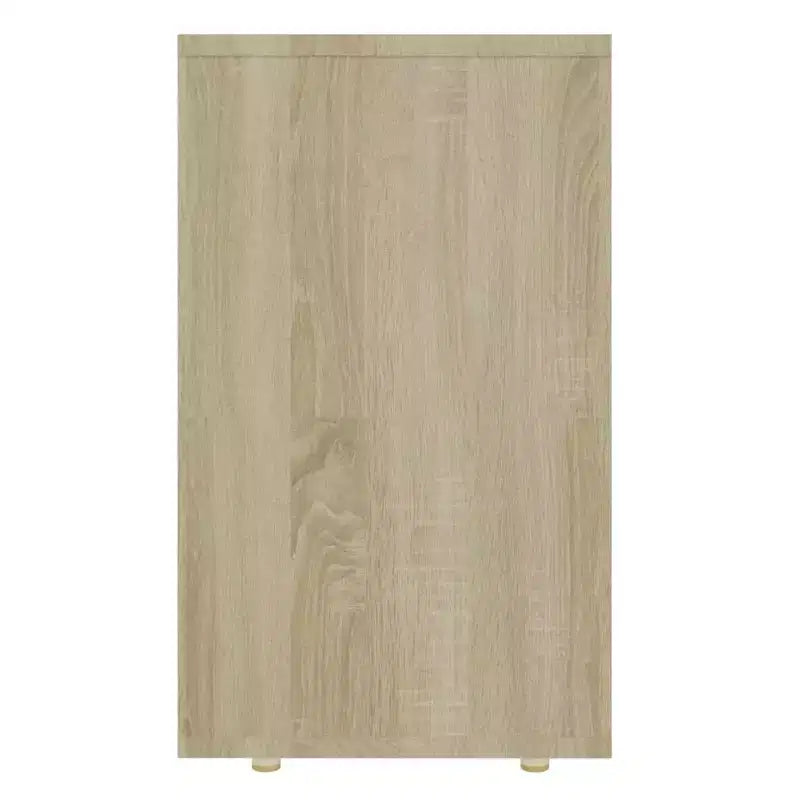 vidaXL Tables gigognes, 3 pcs, Chêne Sonoma, Bois d'ingénierie, Petit à moyen