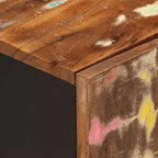 vidaXL Table basse Couleurs diverses Bois de récupération massif
