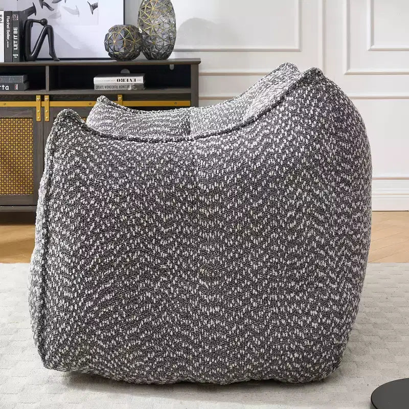 Pouf géant TUYOHW, fauteuil de sol moelleux en mousse haute résilience pour un confort durable, chaise longue paresseuse pour le salon et la chambre à coucher